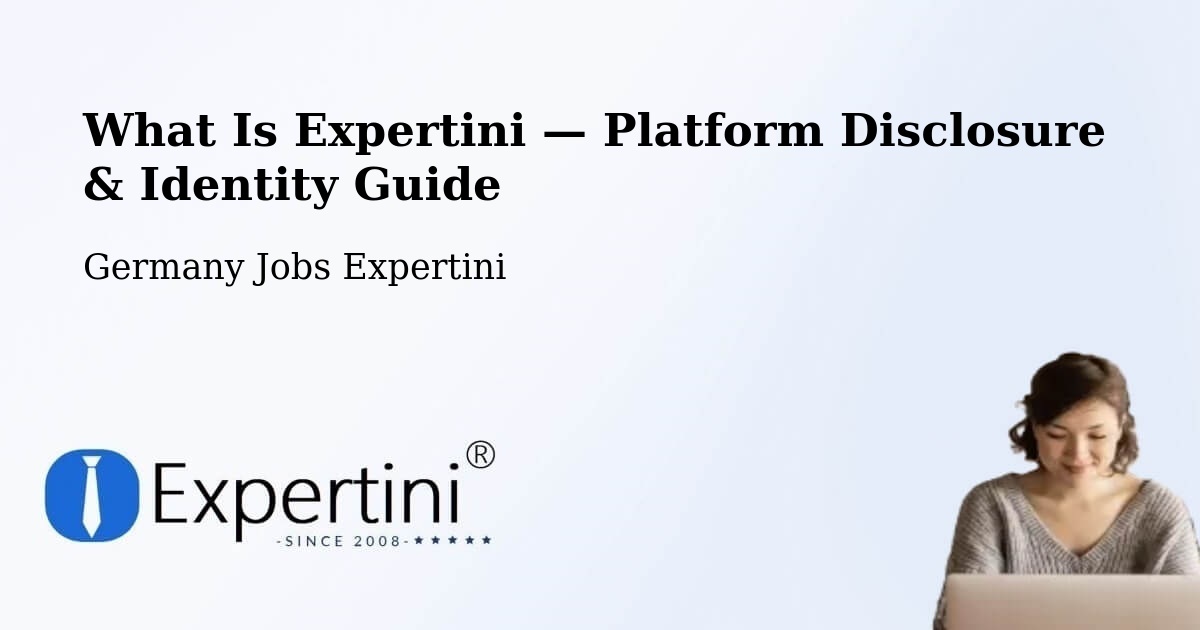 What Is Expertini — Platform Disclosure & Identity Guide – Wirdum